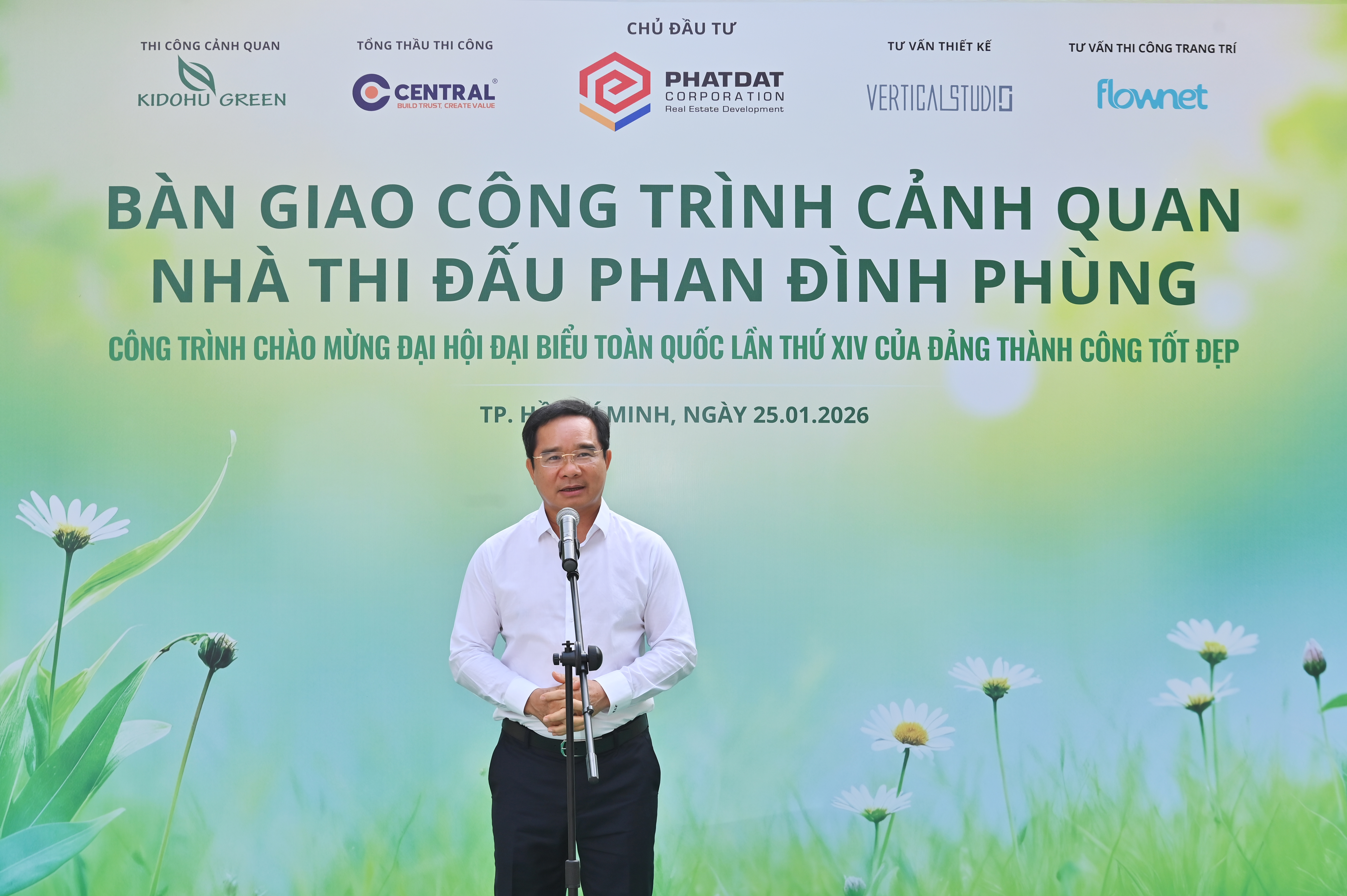 Khánh thành Công trình cảnh quan Nhà thi đấu Phan Đình Phùng, kịp phục vụ nhân dân trước Tết Nguyên đán